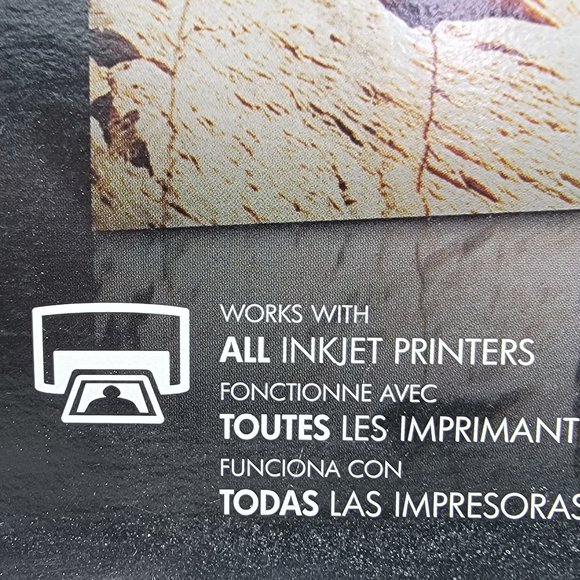 HP Advanced GLOSSY Photo Paper 8.5 x 11 Inkjet 25 Sheets Q7852A (Lot of 2) NEW - Picture 5 of 5